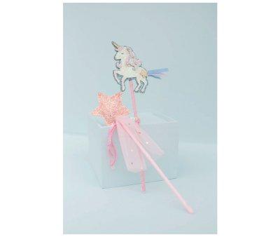2 Varitas Estrella y Unicornio