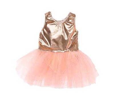 Vestito Ballerina Oro Rosa