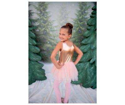 Vestito Ballerina Oro Rosa