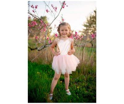 Vestito Ballerina Oro Rosa
