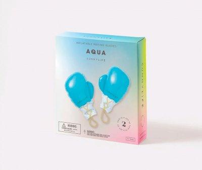 2 Guantes de Boxeo Inflables Aqua
