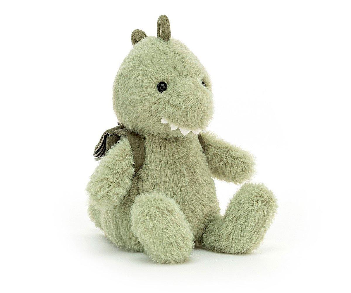 Peluche Dino Con Mochila