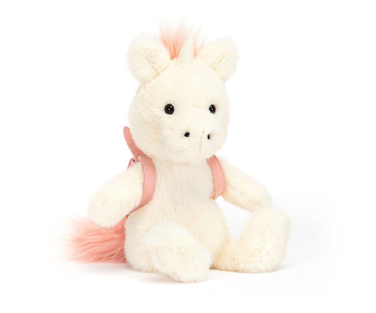 Peluche Unicornio Con Mochila