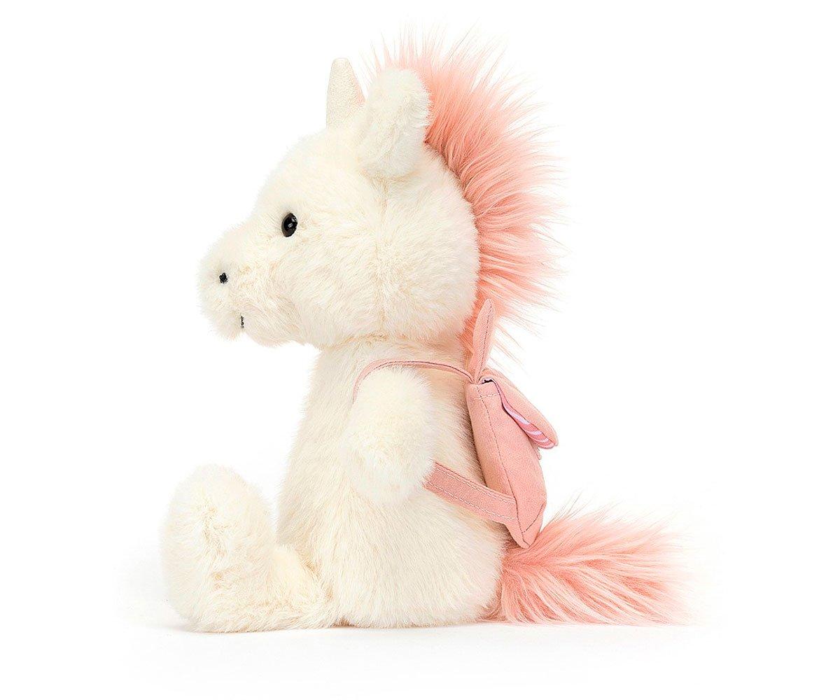 Peluche Unicornio Con Mochila