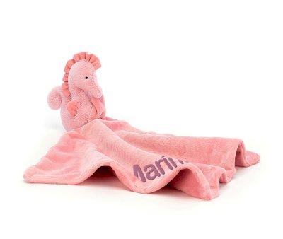 Doudou Sienna Sea Horse Personalizzabile