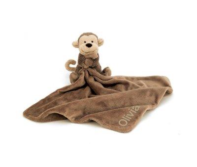 Doudou Monkey Bashful Personalizable