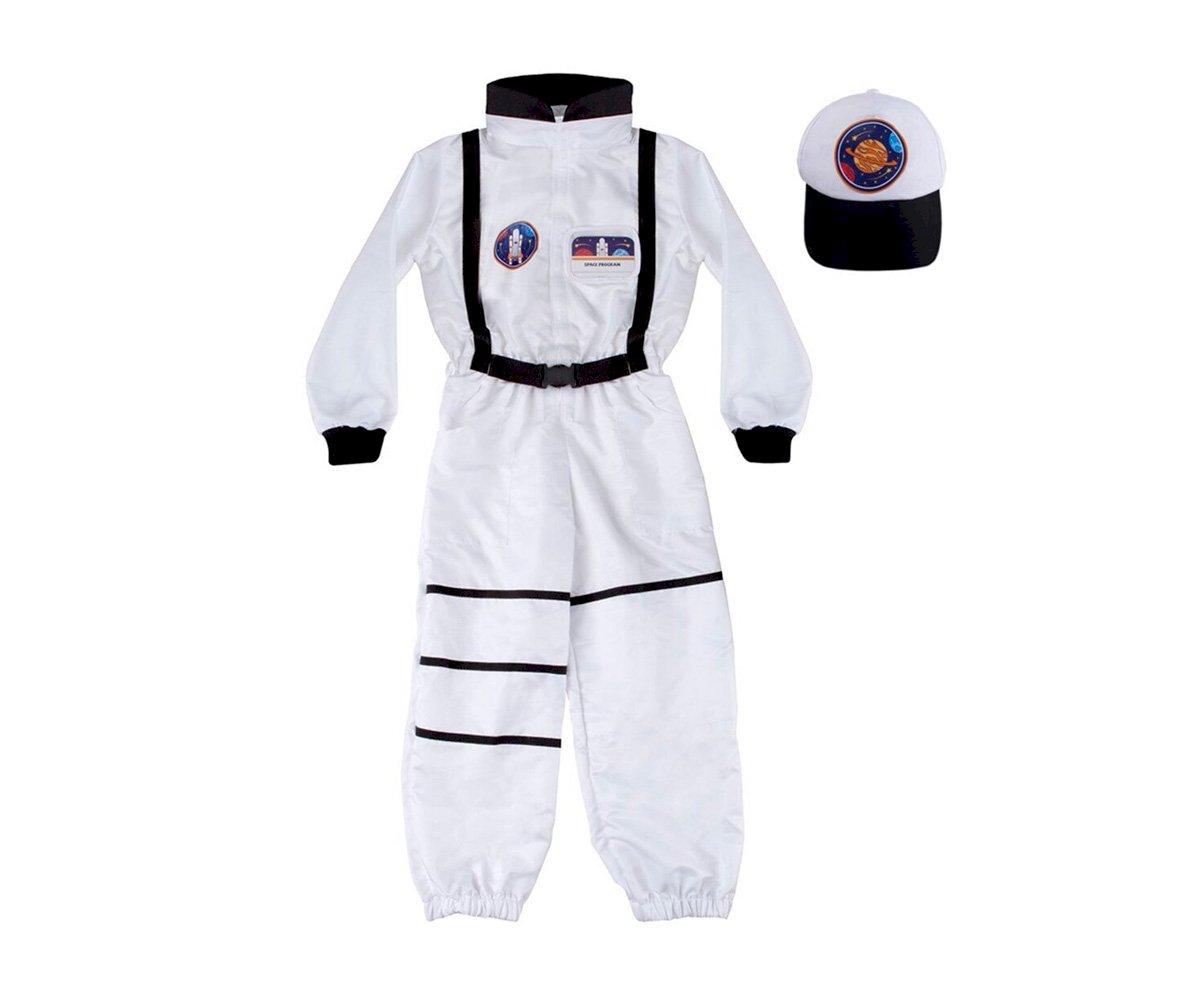 Costume D'astronaute Avec Casquette 5-6 Ans