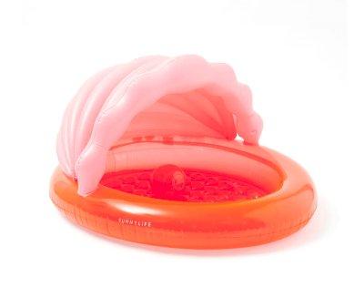 Piscina Infantil Shell Neon Coral
