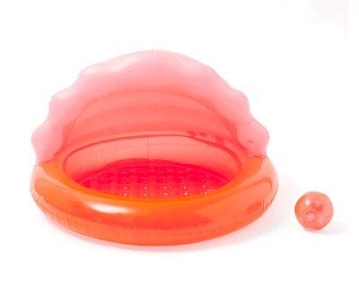 Piscina Infantil Shell Neon Coral