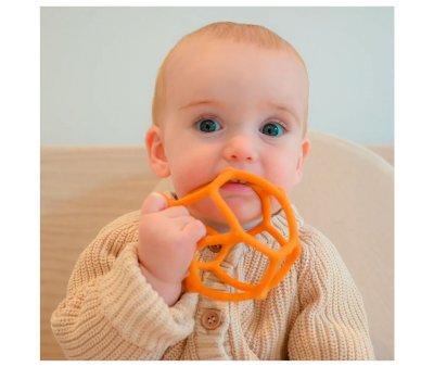 Silicone Teething Ball Honey