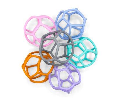 Bola de dentio de silicone cinza macio