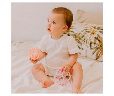Set 2 bolas Mordedor Bubblegum/ Peach