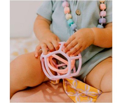 Set 2 bolas Mordedor Bubblegum/ Peach