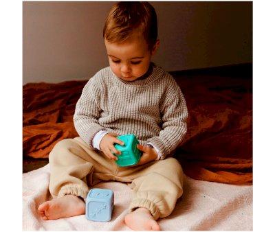 I Miei Primi Dadi Soft Blue/Soft Mint
