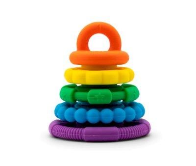 Piramide Impilabile Sensoriale Rainbow Bright
