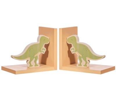 Sujeta Libros T-Rex Verde