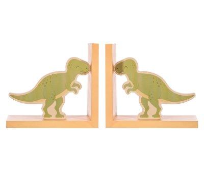 Sujeta Libros T-Rex Verde