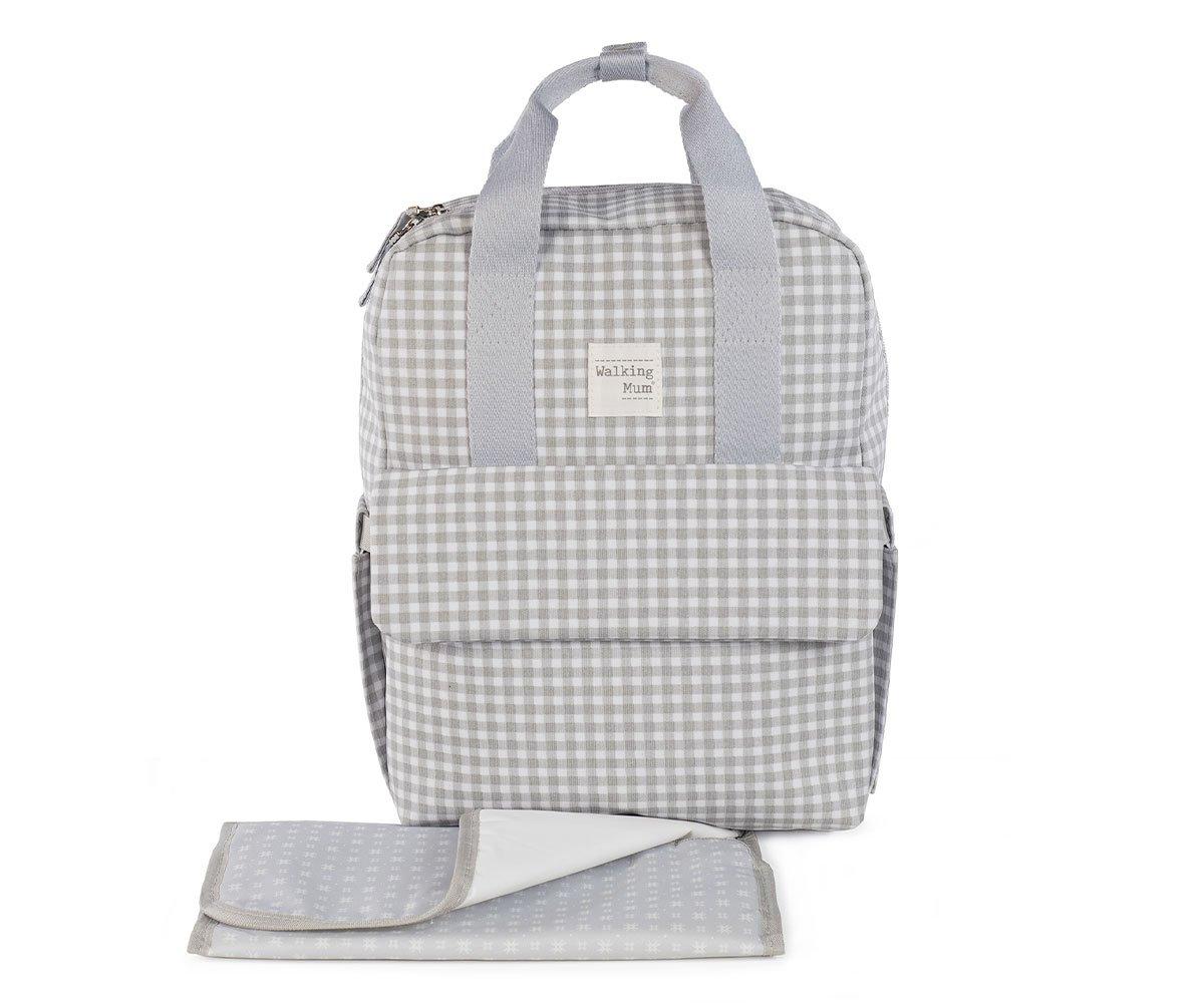 Sac Isotherme Biberon I Love Vichy Gris - Tutete