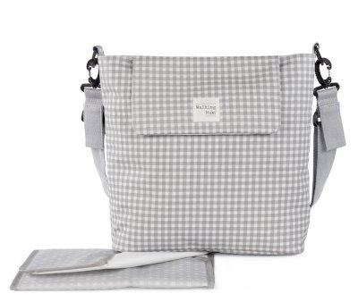 Bolsa Canastilla I Love Vichy Gris