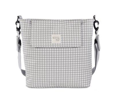 Bolsa Canastilla I Love Vichy Gris