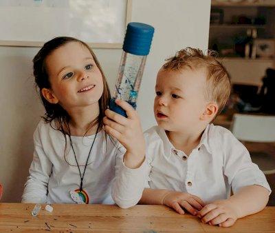 Floating Sensory Bottle Mint