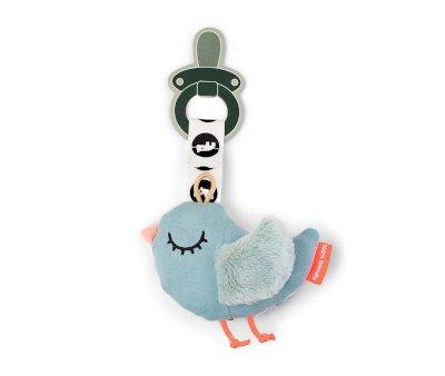 Attache-sucette Birdee Blue