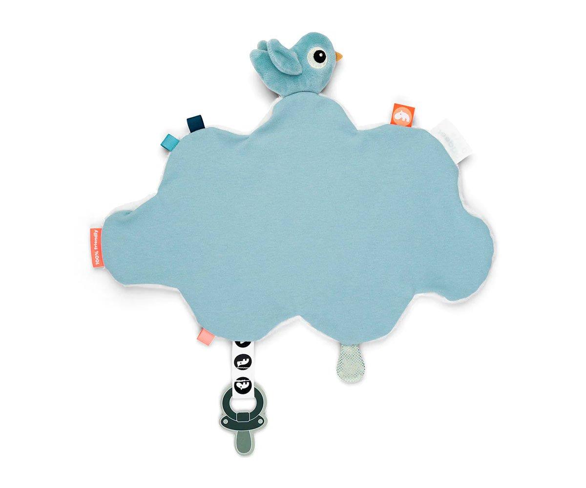 Doudou Portaciuccio Happy Cloud Blue