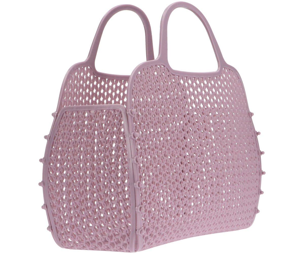 Borsa Plastica Retro Vintage Lilac