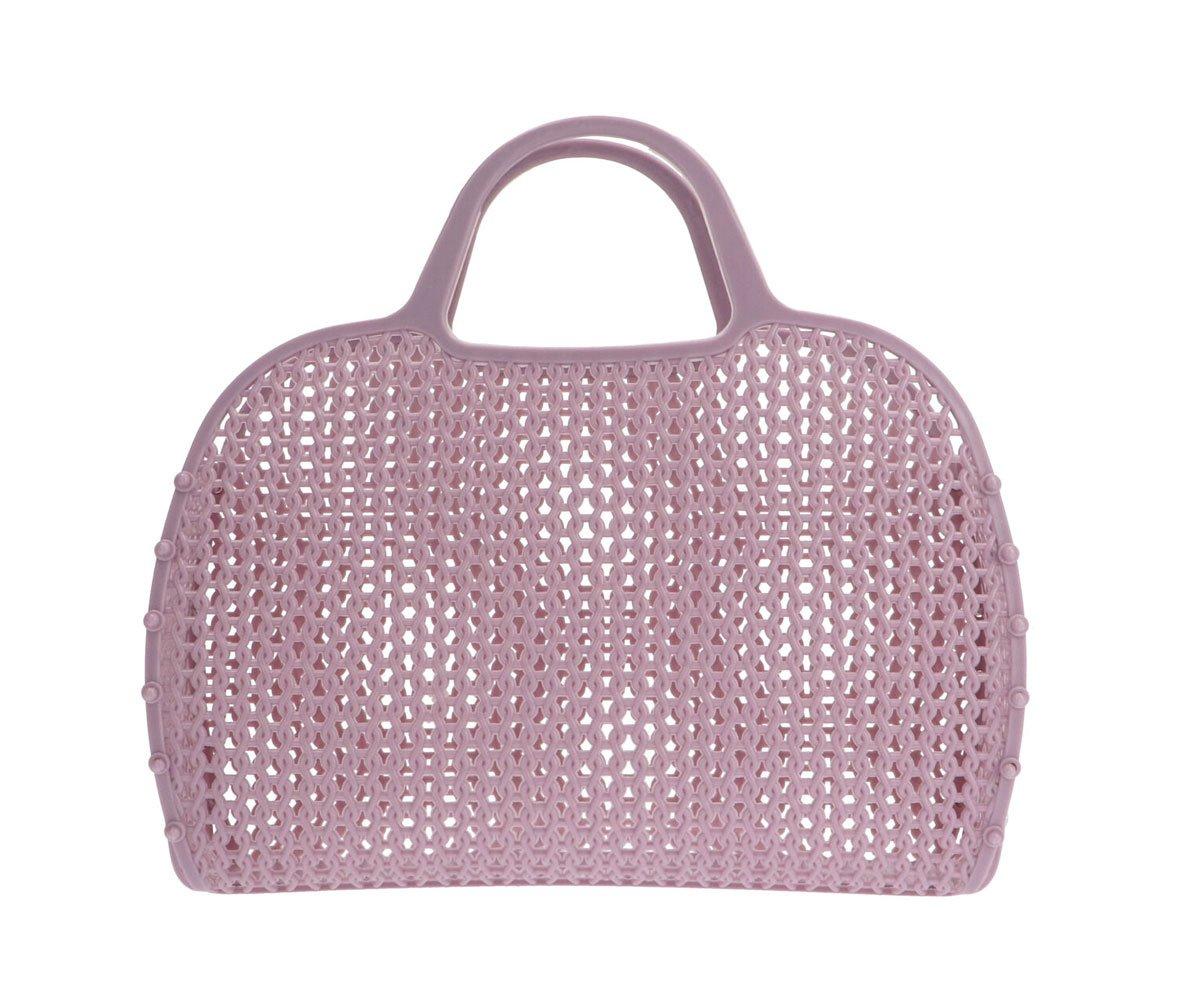 Borsa Plastica Retro Vintage Lilac