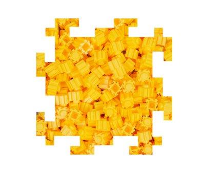 Pix Brix 500 Pieces Yellow