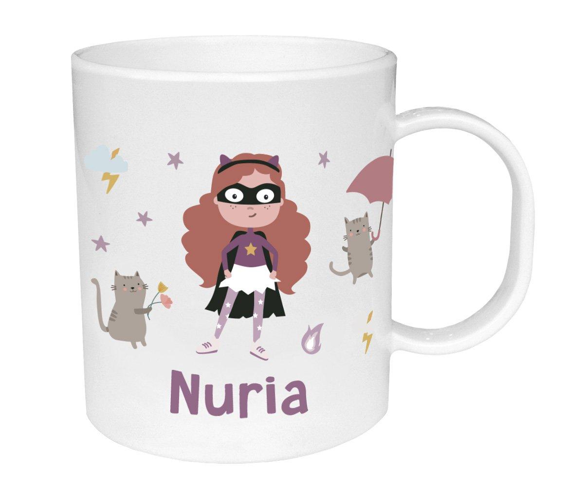 Taza de Plstico Personalizada Fantastic Girl