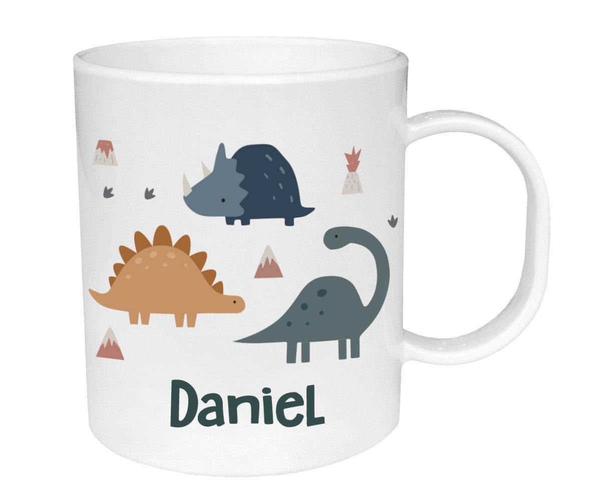 Chávena Plástico Personalizada Dinos World