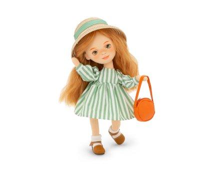 Boneca Sunny com vestido listrado