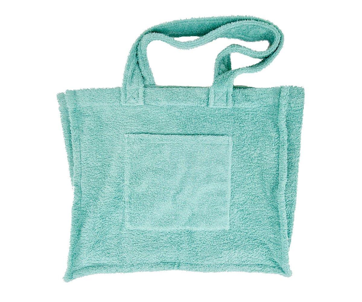 BAGNI BAG – Kaki/Piscine – Sac Éponge Tie And Dye – 64x35x33cm