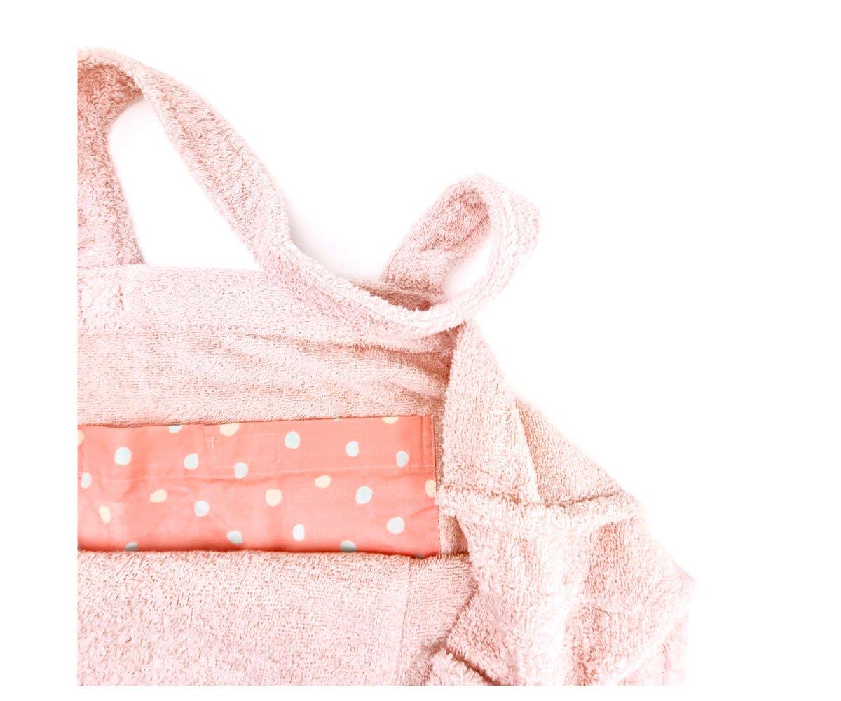 Sac De Plage Tissu Éponge Rose