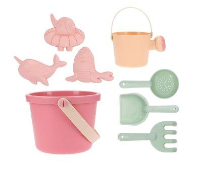 Set Spiaggia Monneka Secchiello Rosa