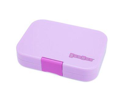 Caja Almuerzo Yumbox Panino Morado Paris Je T'aime 4 Compartimentos