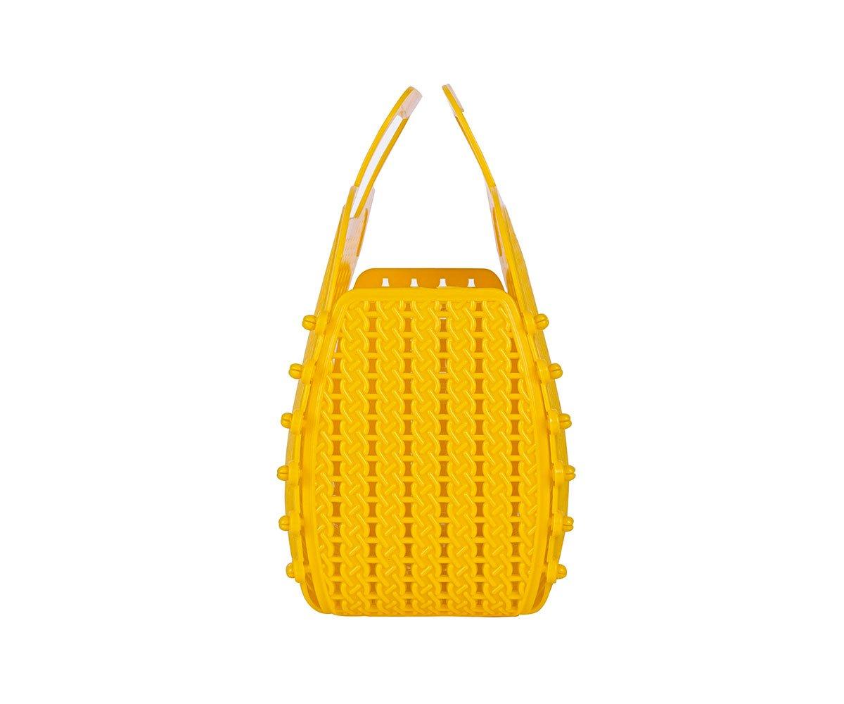 Mini Sac Pliable En Plastique Egg Yellow