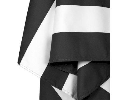 Extra Large Beach Towel Microfiber Black Cabana Personalised