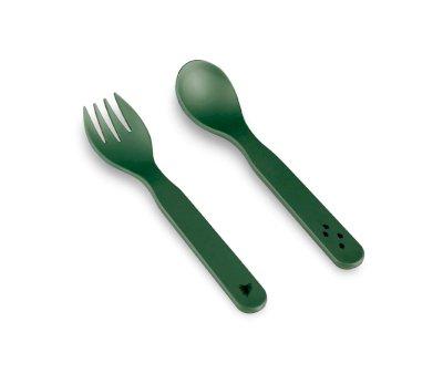 Vajilla y Cubiertos PLA Dino Verde