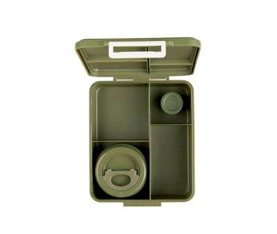 Lunch Box Grande Tritan Verde con Thermos