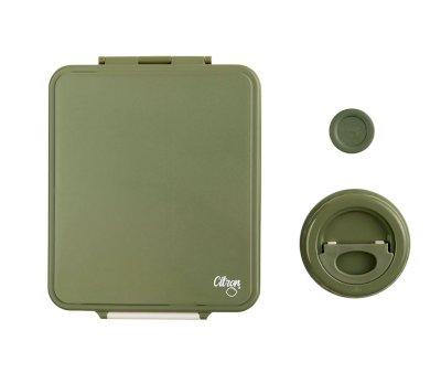 Lunch Box Grande Tritan Verde con Thermos