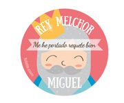 Pack 3 chapas Personalizadas Reyes Magos