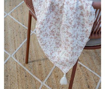 Couverture Berceuse Florence Corail Personnalisable