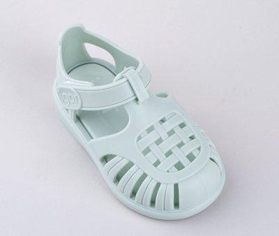 Cangrejeras Infantil Igor Velcro Tobby Solid Menta