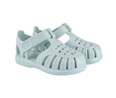 Cangrejeras Infantil Igor Velcro Tobby Solid Menta
