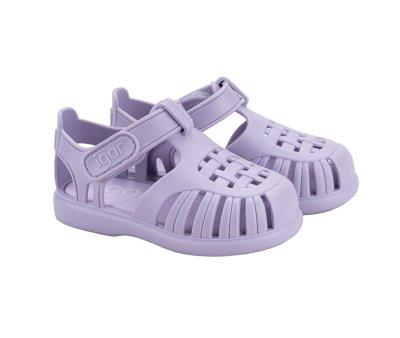 Cangrejeras Infantil Igor Velcro Tobby Solid Malva