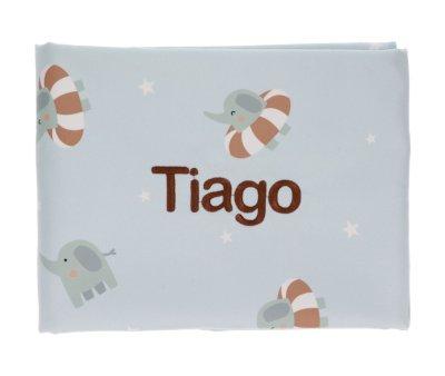 Telo Microfibra Baby Elephant Personalizzabile