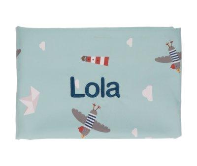 Microfiber Beach Towel Lighthouse Personalised