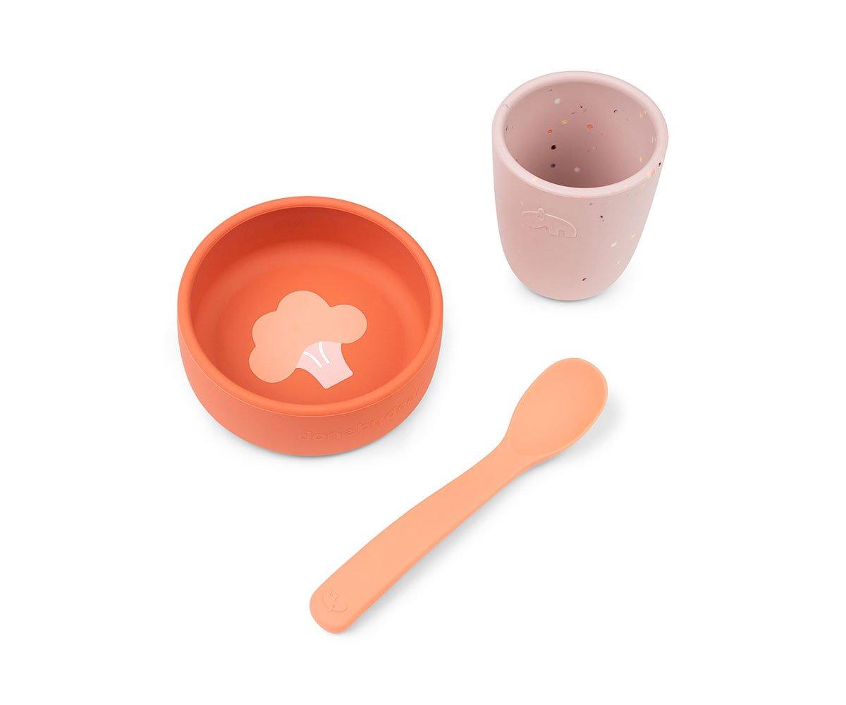 Stoviglie Silicone Ozzo Papaya